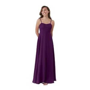 Azazie Bridesmaids Breonna Dress in Plum A4
